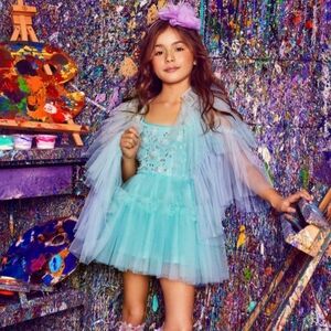 NWOT Tutu Du Monde Art Nouveau Cape - Mint Splice